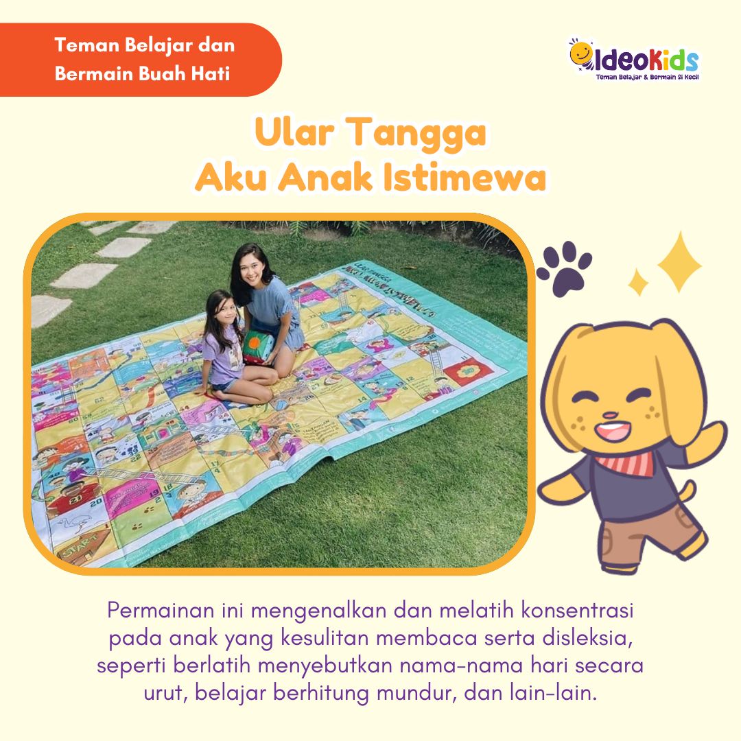 Ular Tangga Aku Anak Istimewa Ukuran XL - Bahasa Indonesia